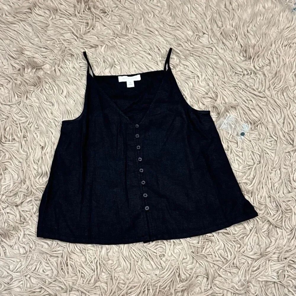 Treasure & Bond linen blend tanktop XS